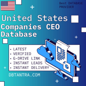 🇺🇸👨‍💼📈 CEO United States Marketing Database