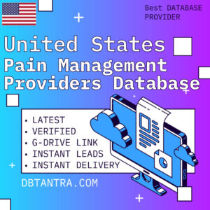 🩺🇺🇸 U.S. Pain Management Providers Database