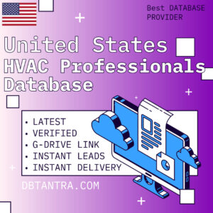 ❄️📩 USA HVAC Professionals Database 🔧💼