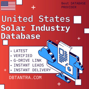 🇺🇸☀️ United States Solar Industry Database
